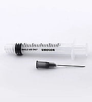 HMD Unolok Syringe 3ml 27G x 1.5 Inch Needle | Sterile Luer Lock Disposable Syringe | Box of 100