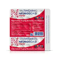 Neurobion Forte Tablet – Vitamin B Complex Supplement for Nerve Health