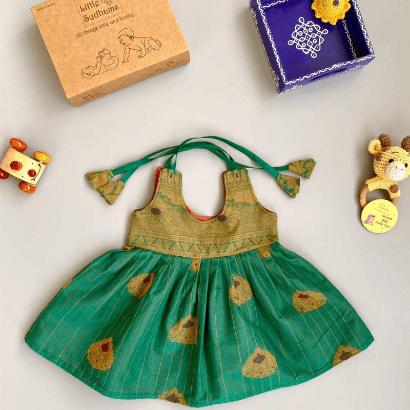 Newborn Baby Girl Cotton Dress (0-6 months) 1175