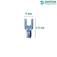 1.5 sq mm Cable Connector Lug Non Insulated Fork Crimp Terminal