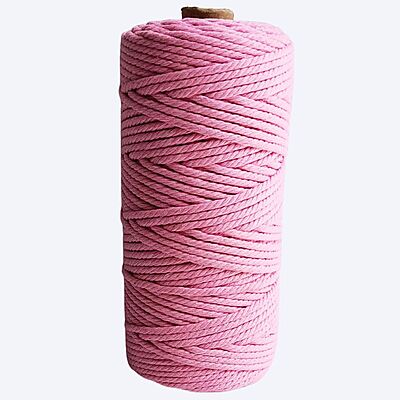 Macrame Cord 3mm 100 Meters-Baby Pink