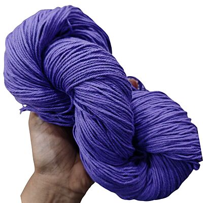 Cotton Yarn 4 Ply Deluge Violet