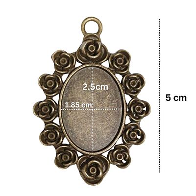 Pendant Antique Bronze Modal 162