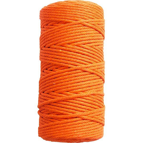 Macrame Cord 3mm 100 Meters-Orange Macrame Cord 3mm 100 Meters-Orange