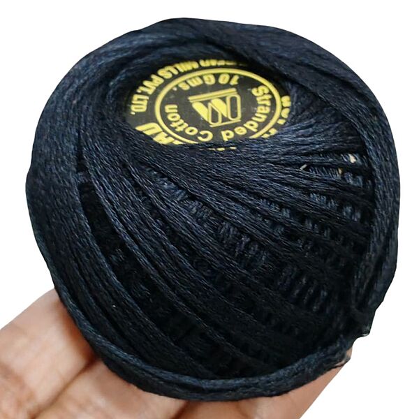 Gopal Embroidery Thread Black 10 gm