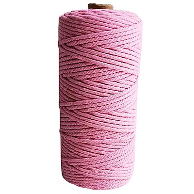Macrame Cord 3mm 100 Meters-Baby Pink
