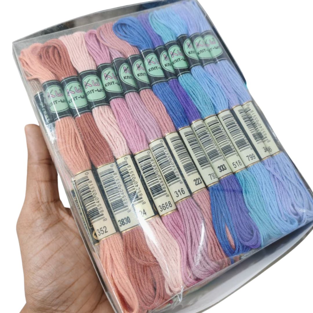 Knit Wit Embroidery Thread Set 50 Modal 2 Knit Wit Embroidery Thread Set 50 Modal 2