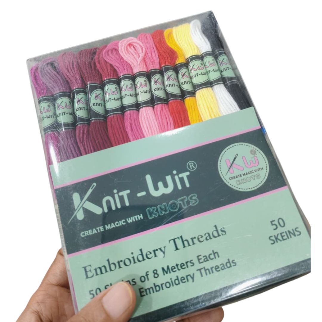 Knit Wit Embroidery Thread Set 50 Modal 2 Knit Wit Embroidery Thread Set 50 Modal 2