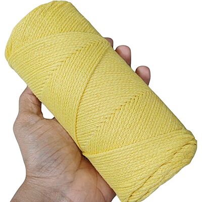 Bag thread 3mm Yellow 222