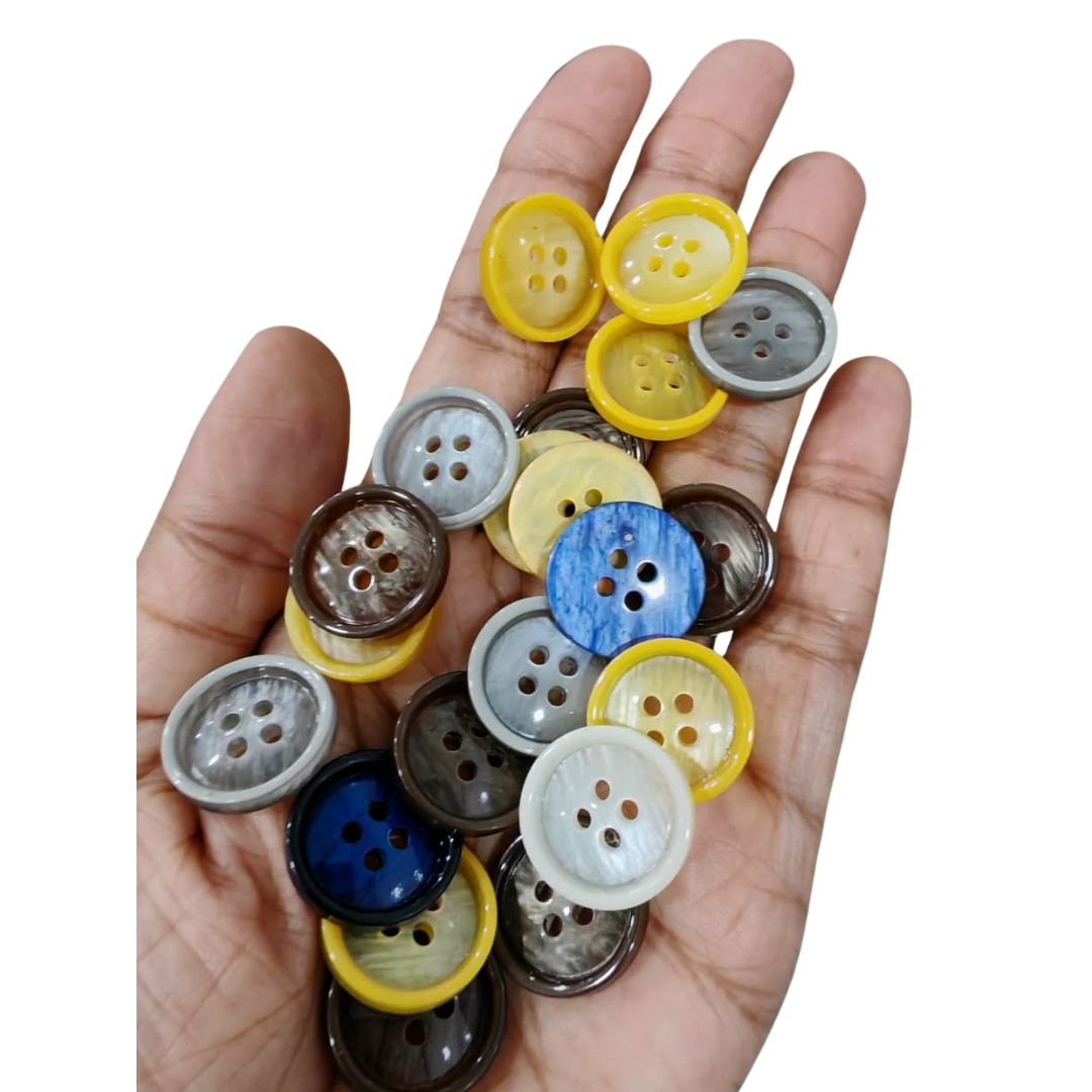 Multicolored Plastic Beads