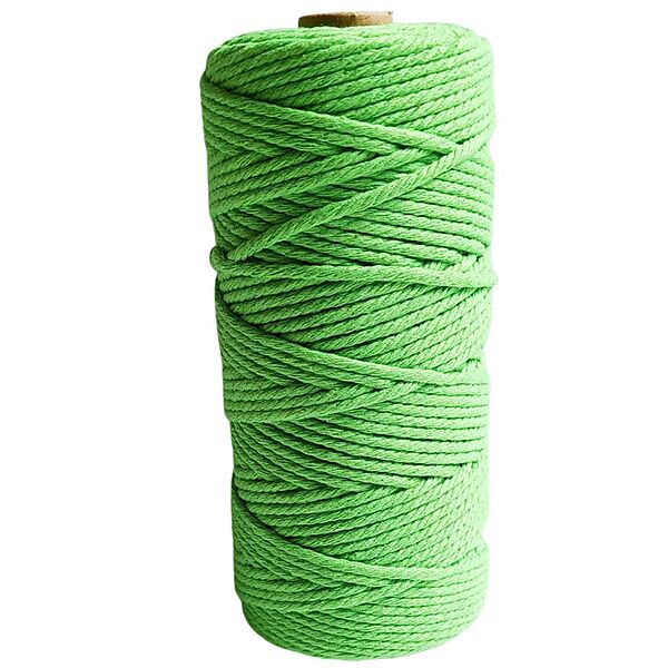 Macrame Cord 3mm 100 Meters-Light Green