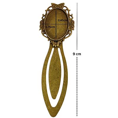 Antique Bronze Book Mark Modal 119