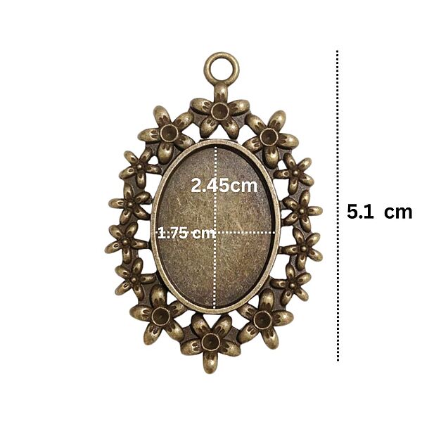 Pendant Antique Bronze Modal 156