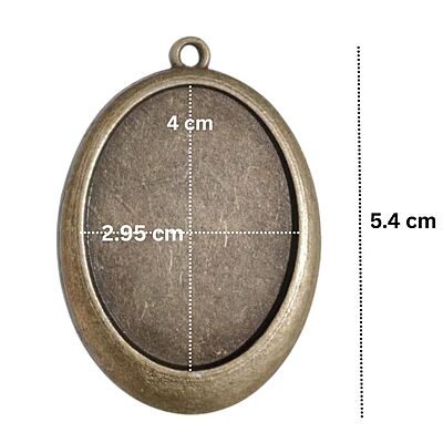 Pendant Antique Bronze Modal 166 Pendant Antique Bronze Modal 166