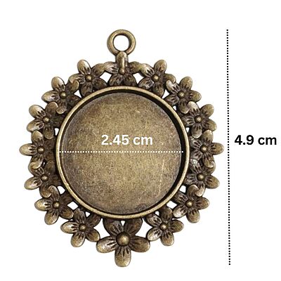 Pendant Antique Bronze Modal 170