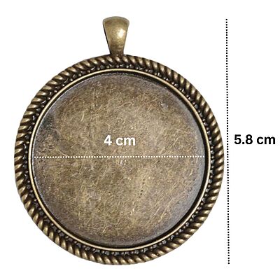 Pendant Antique Bronze Modal 134