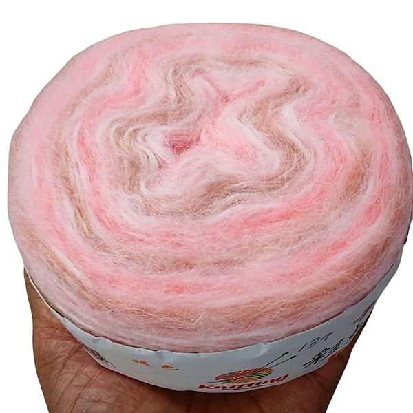 Rainbow Mohair Cake 139 Lite Pink Dusty Pink Rainbow Mohair Cake 139 Lite Pink Dusty Pink