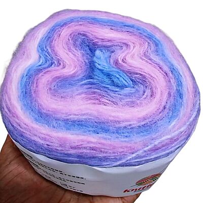 Rainbow Mohair Cake 143 Blue Violet
