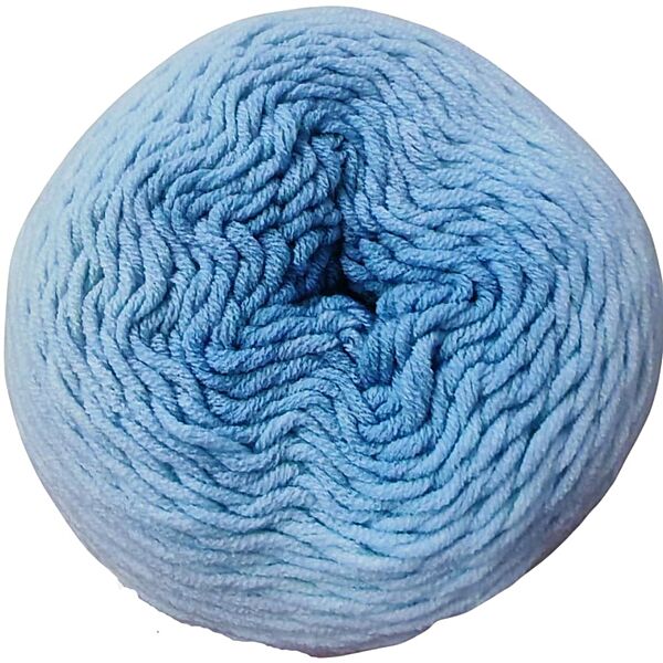 Milk Cotton Cake Yarn- Lite Blue