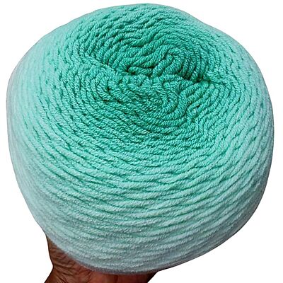 Milk Cotton Cake Yarn- Lite Green