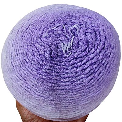 Milk Cotton Cake Yarn- Violet Milk Cotton Cake Yarn- Violet