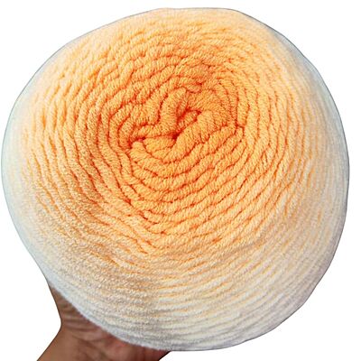 Milk Cotton Cake Yarn- Orange