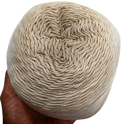 Milk Cotton Cake Yarn- Beige