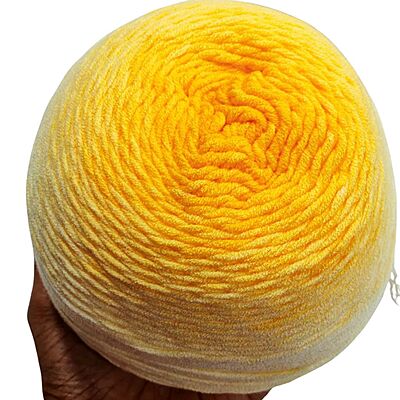 Milk Cotton Cake Yarn- Golden Yellow