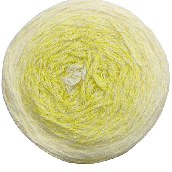 Soft Ombre Cake Yarn- Lime Yellow