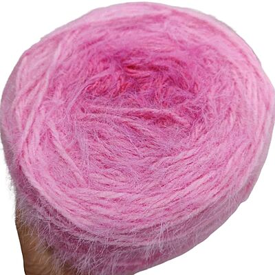 Soft Ombre Cake Yarn- Dark Pink
