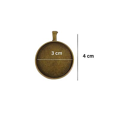 Pendant Antique Bronze Modal 151