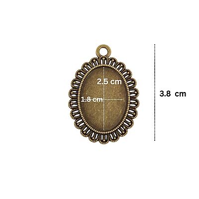 Pendant Antique Bronze Modal 160