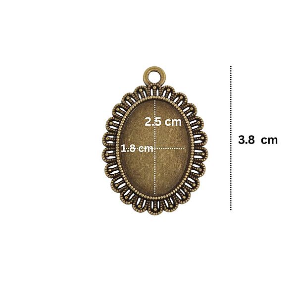 Pendant Antique Bronze Modal 160