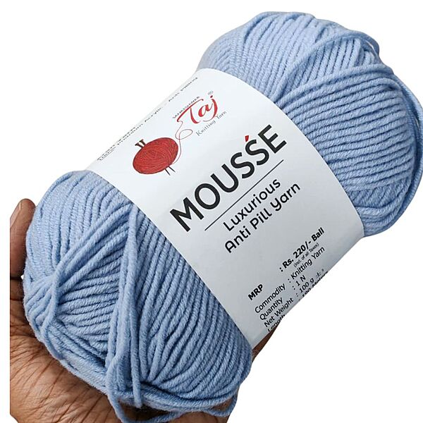Taj Mousse 04 Pale Cornflower Blue