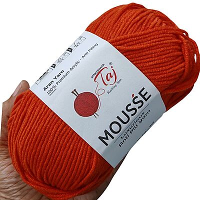 Taj Mousse 45 Terracotta Red