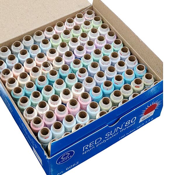 Coats Red Sun 100 pcs Multi Lite Color