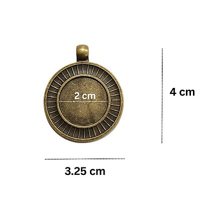 Pendant Antique Bronze Modal 225