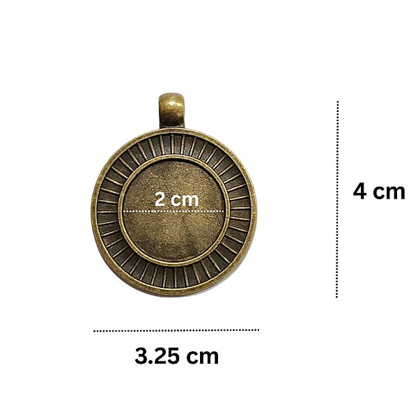 Pendant Antique Bronze Modal 225