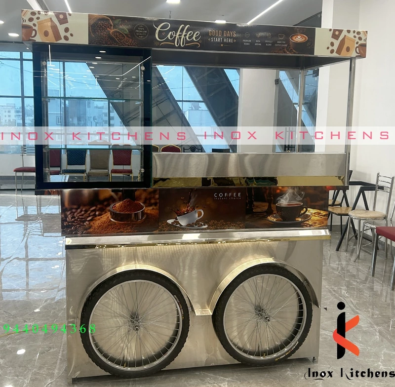 SS Designer Tea Counter-Model2