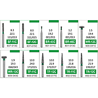NewDiamond Regular Coarse Sand FG Airotor Bur Kit