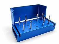 NewDiamond Zirconia Contouring & Finishing Diamond Bur Kit Pack of 8 Burs