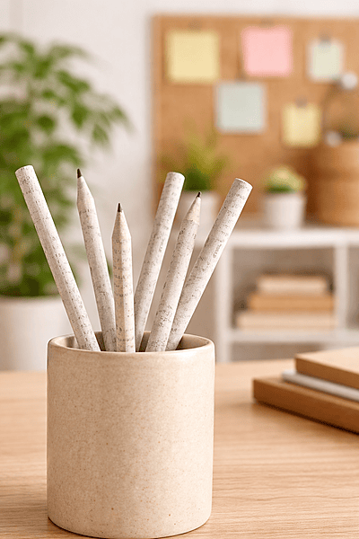 Eco Friendly Newspaper Pencil Recycled Paper Ecosphere