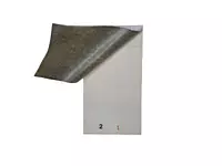 Pack of 10 76mm x 140mm Plain White Duplicate with Carbon Service Pads (PAD15)