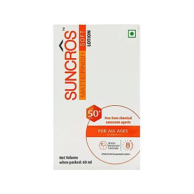 Suncros Matte Finish Soft SPF 50+