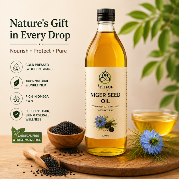 Wood Pressed Niger Seed Oil