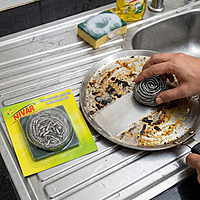 SS+Green pad scrubber