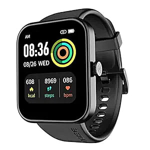Noise ColorFit Pulse Grand Smart Watch with 1.69"(4.29cm) HD Display, 60 Sports Modes, 150 Watch Faces, Fast Charge, Spo2, Stress, Sleep, Heart Rate Monitoring & IP68 Waterproof
