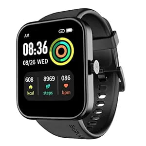 Noise ColorFit Pulse Grand Smart Watch with 1.69"(4.29cm) HD Display, 60 Sports Modes, 150 Watch Faces, Fast Charge, Spo2, Stress, Sleep, Heart Rate Monitoring & IP68 Waterproof