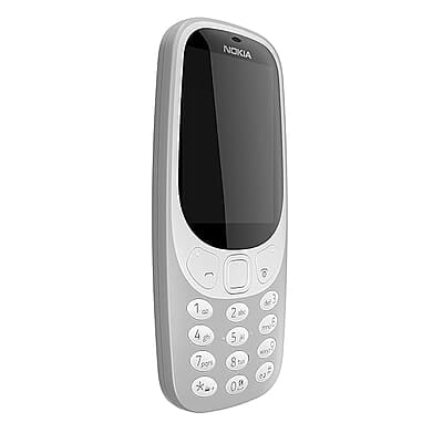 Nokia 3310 Dual SIM Keypad Phone with MP3 Player, Wireless FM Radio and Rear Camera