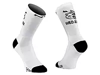 NW Ride & Beer Socks White